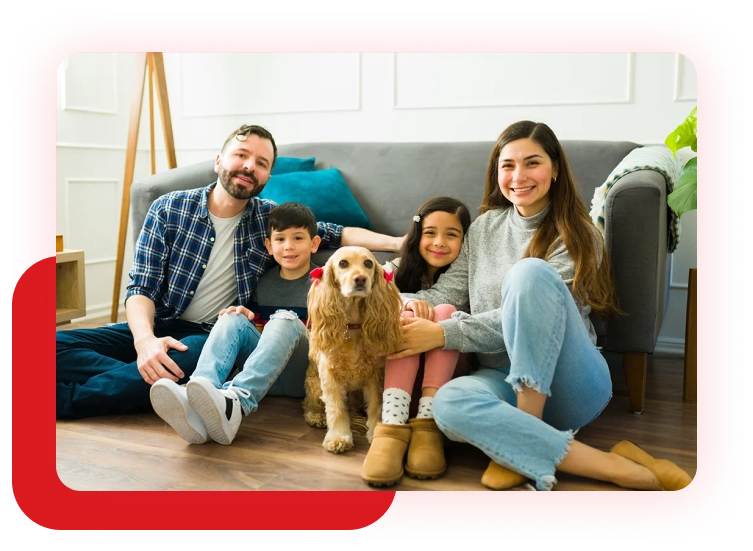 Family enjoying HVAC benefits in Port Coquitlam